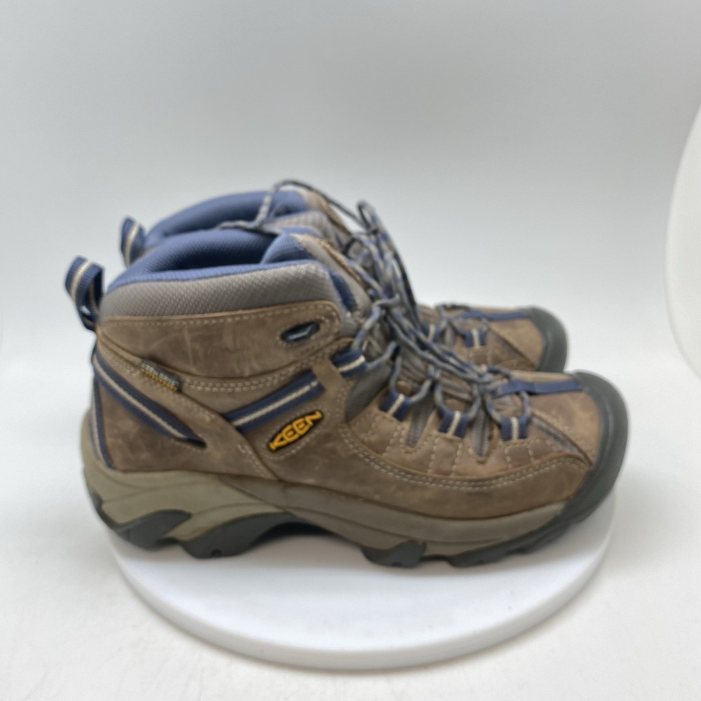 Keen Boots Womens 10 Targhee II Mid 1016581 Waterproof Hiking Trail Brown Shoes